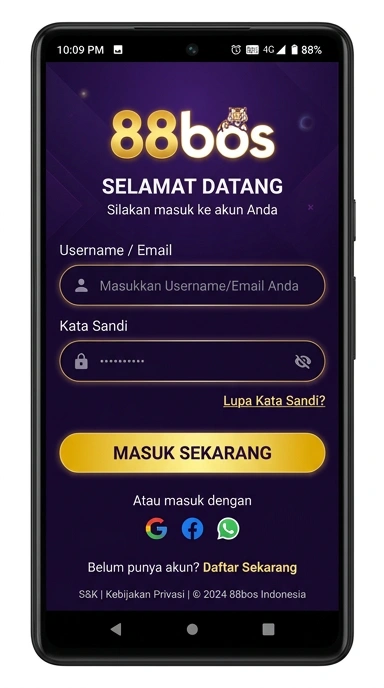 Panduan Masuk Akun 88bos untuk Pengguna Android