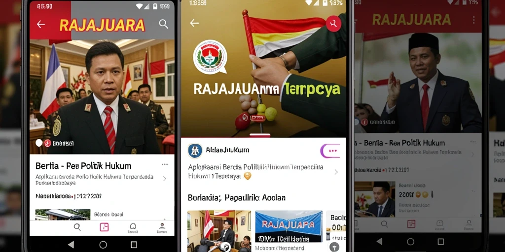 Tampilan antarmuka RAJAJUARA yang informatif dan menarik.